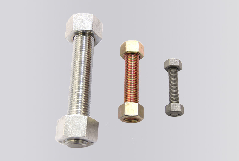 Stud Bolt With Nuts